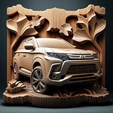 3D мадэль Mitsubishi Outlander (STL)